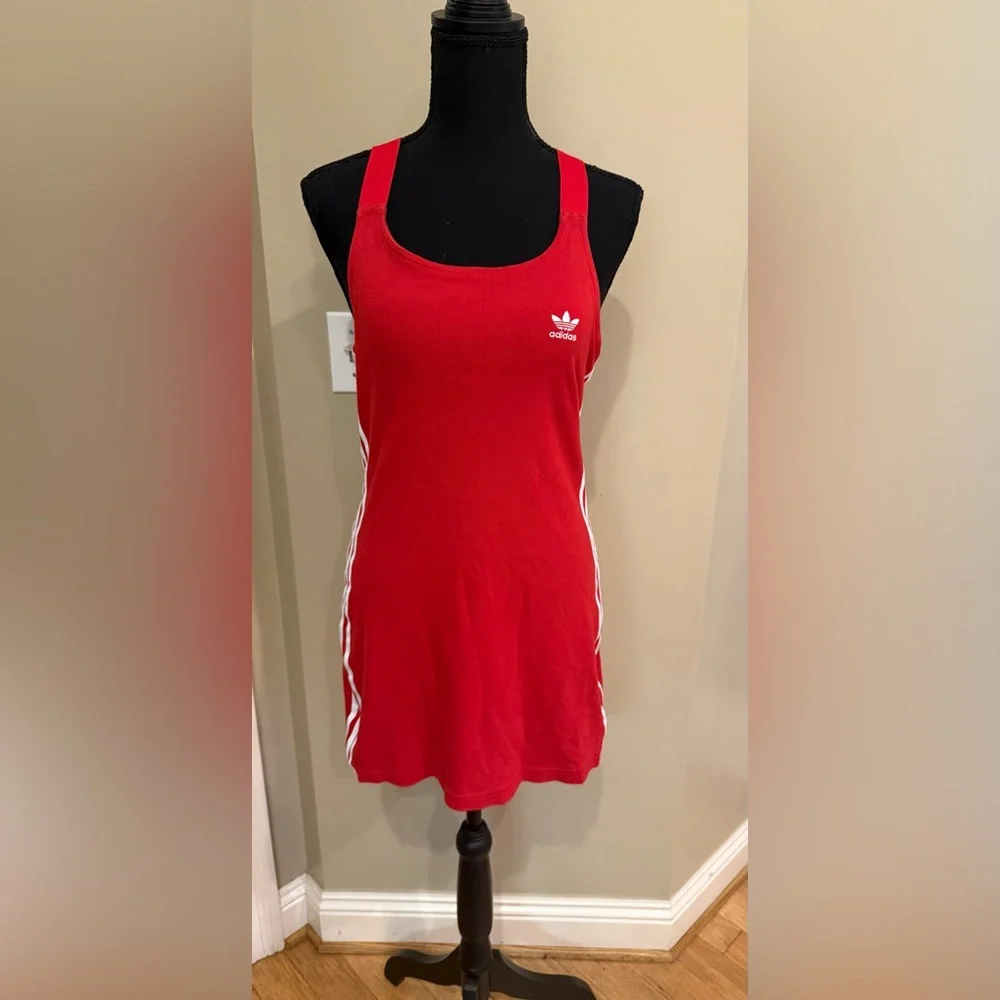Adidas Originals Adicolor Racerback Dress - Picture 4 of 5